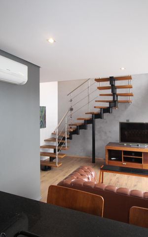 Apartamento para alugar com 93m², 1 quarto e 1 vagaSala