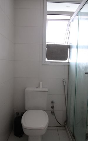 Apartamento para alugar com 93m², 1 quarto e 1 vagaBanheiro da Suíte 1
