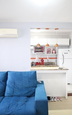 Apartamento à venda com 43m², 2 quartos e 1 vagaSala