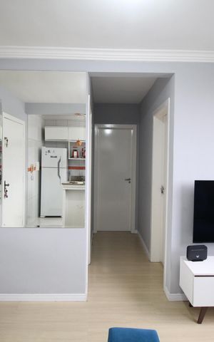Apartamento à venda com 43m², 2 quartos e 1 vagaSala