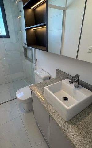 Apartamento para alugar com 79m², 2 quartos e 2 vagas Apartamento para alugar com 79m², 2 quartos e 2 vagasBanheiro 2