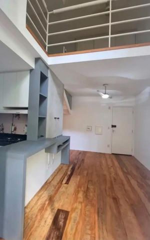 Apartamento para alugar com 58m², 1 quarto e 1 vaga Apartamento para alugar com 58m², 1 quarto e 1 vagaSala