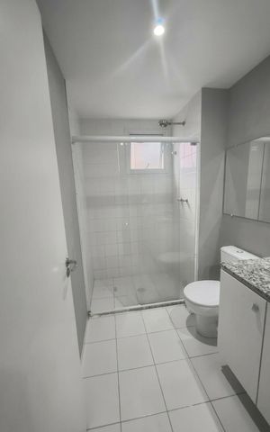 Apartamento para alugar com 58m², 1 quarto e 1 vaga Apartamento para alugar com 58m², 1 quarto e 1 vagaBanheiro