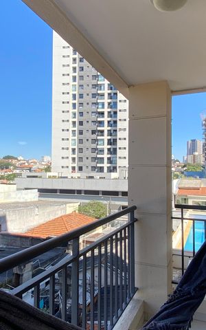 Apartamento à venda com 53m², 2 quartos e 1 vagaVaranda