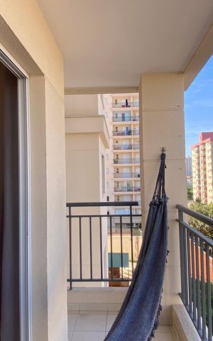Apartamento à venda com 53m², 2 quartos e 1 vagaVaranda