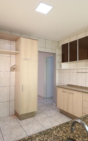 Casa para alugar com 232m², 3 quartos e 2 vagasCozinha