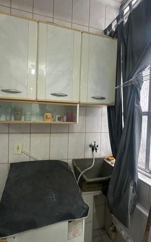Apartamento para alugar com 28m², 1 quarto e sem vaga Apartamento para alugar com 28m², 1 quarto e sem vagaCozinha e Área de Serviço