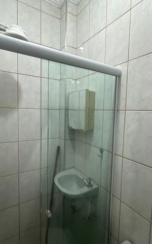 Apartamento para alugar com 28m², 1 quarto e sem vaga Apartamento para alugar com 28m², 1 quarto e sem vagaBanheiro