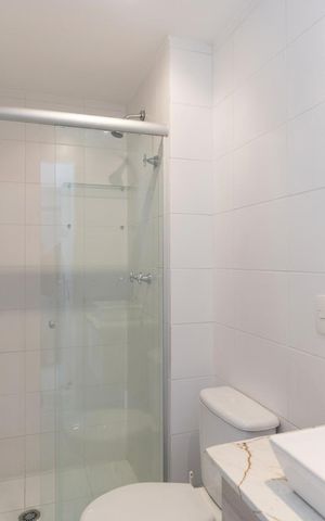 Apartamento à venda com 36m², 1 quarto e 1 vaga Apartamento à venda com 36m², 1 quarto e 1 vagaBanheiro