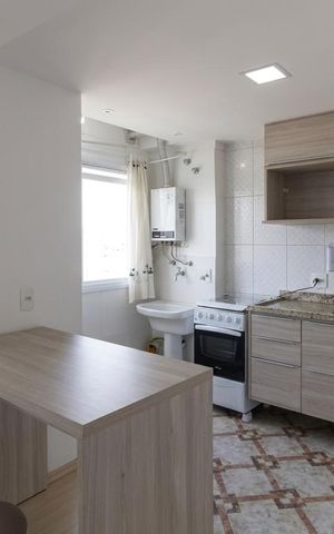 Apartamento à venda com 36m², 1 quarto e 1 vaga Apartamento à venda com 36m², 1 quarto e 1 vagaCozinha