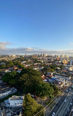 Apartamento para alugar com 42m², 2 quartos e sem vagaVista da varanda da sala