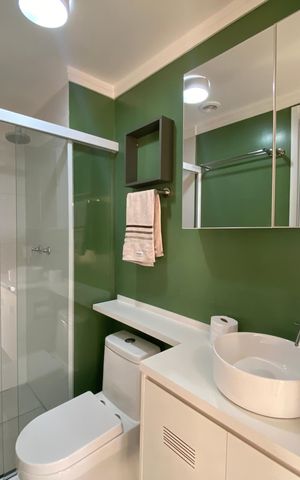 Apartamento para alugar com 42m², 2 quartos e sem vagaBanheiro