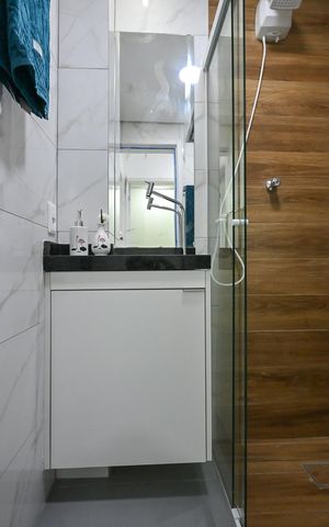 Apartamento para alugar com 38m², 2 quartos e sem vagaBanheiro