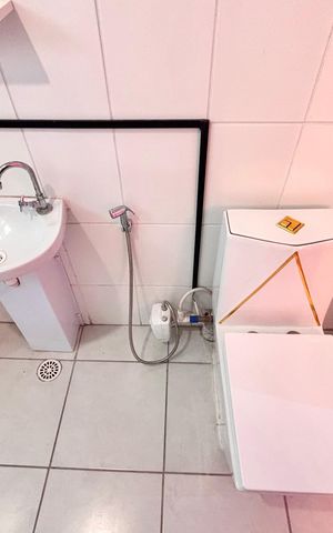 Apartamento para alugar com 40m², 2 quartos e 1 vaga Apartamento para alugar com 40m², 2 quartos e 1 vagaBanheiro 1