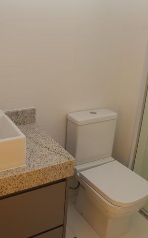 Apartamento à venda com 104m², 3 quartos e 2 vagasBanheiro