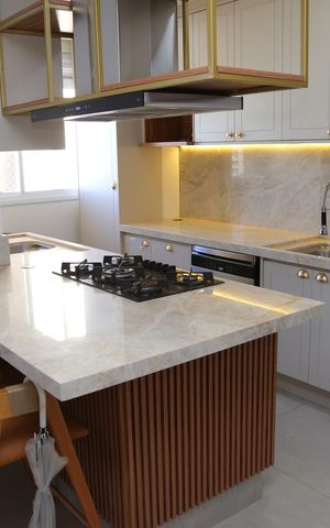 Apartamento à venda com 104m², 3 quartos e 2 vagasCozinha americana
