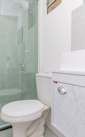 Apartamento à venda com 38m², 2 quartos e 1 vaga Apartamento à venda com 38m², 2 quartos e 1 vagaBanheiro