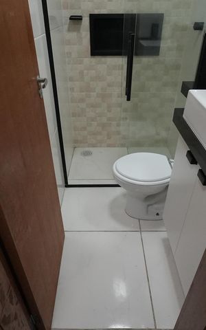 Apartamento para alugar com 55m², 2 quartos e 1 vagaBanheiro Social