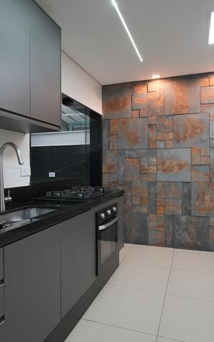 Apartamento para alugar com 55m², 2 quartos e 1 vagaCozinha