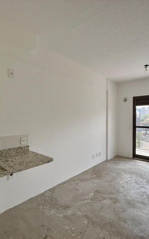 Studio à venda com 33m², 1 quarto e sem vagaCozinha