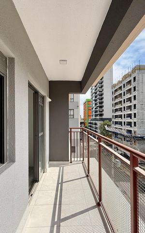Studio à venda com 33m², 1 quarto e sem vagaSacada