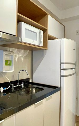 Studio à venda com 23m², 1 quarto e sem vaga Studio à venda com 23m², 1 quarto e sem vagaCozinha