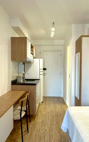 Studio à venda com 23m², 1 quarto e sem vaga Studio à venda com 23m², 1 quarto e sem vagaVaranda da Sala