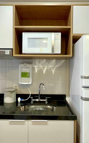 Studio à venda com 23m², 1 quarto e sem vaga Studio à venda com 23m², 1 quarto e sem vagaCozinha