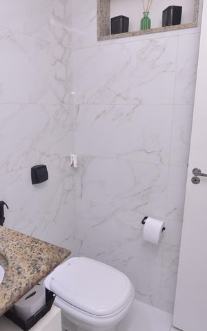 Apartamento à venda com 72m², 2 quartos e 1 vagaBanheiro Social
