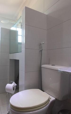 Casa de condomínio à venda com 274m², 4 quartos e 1 vagaBanheiro social