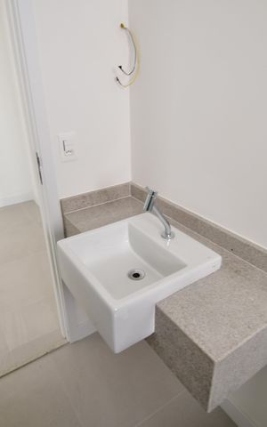Studio à venda com 46m², 1 quarto e 1 vagaBanheiro