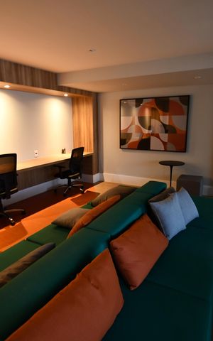 Studio à venda com 46m², 1 quarto e 1 vagaCoworking