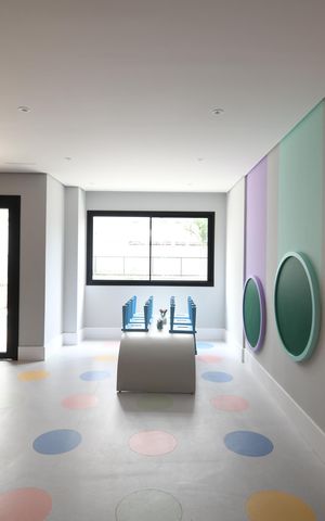 Studio à venda com 46m², 1 quarto e 1 vagaBrinquedoteca