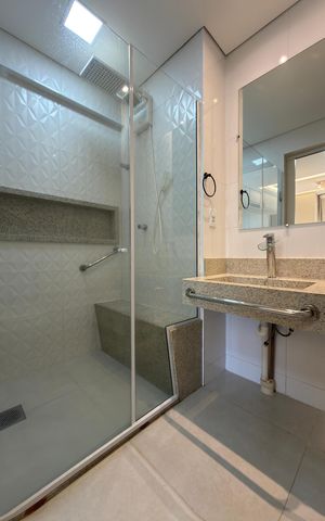 Apartamento para alugar com 49m², 1 quarto e 1 vagaBanheiro 