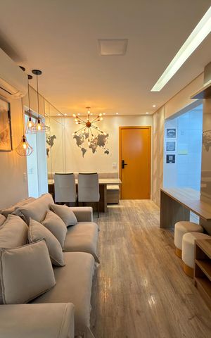 Apartamento para alugar com 49m², 1 quarto e 1 vagaSala