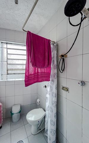 Apartamento à venda com 45m², 1 quarto e sem vagaBanheiro