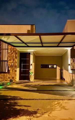 Casa de condomínio à venda com 205m², 3 quartos e 3 vagas Casa de condomínio à venda com 205m², 3 quartos e 3 vagasFachada