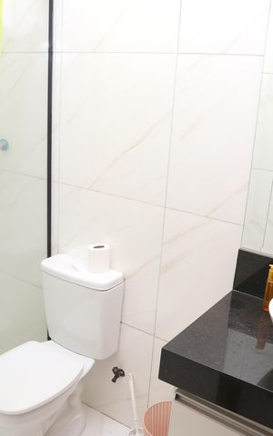 Casa à venda com 80m², 2 quartos e 1 vagaBanheiro