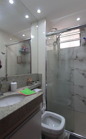 Apartamento à venda com 48m², 2 quartos e 1 vagaBanheiro