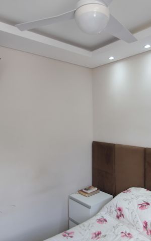 Apartamento à venda com 48m², 2 quartos e 1 vagaQuarto 2