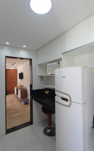 Apartamento à venda com 48m², 2 quartos e 1 vagaCozinha e Área de Serviço