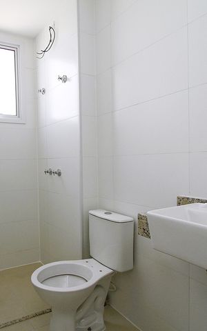 Apartamento à venda com 66m², 2 quartos e 1 vagaBanheiro Social