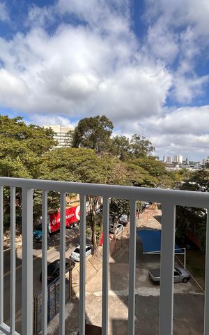 Apartamento para alugar com 37m², 2 quartos e sem vaga Apartamento para alugar com 37m², 2 quartos e sem vagaVaranda da Sala