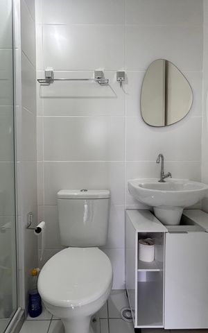 Apartamento para alugar com 37m², 2 quartos e sem vaga Apartamento para alugar com 37m², 2 quartos e sem vagaBanheiro