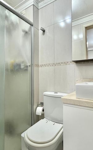 Apartamento à venda com 62m², 2 quartos e 1 vaga Apartamento à venda com 62m², 2 quartos e 1 vagaBanheiro da Suíte