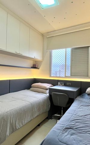 Apartamento à venda com 62m², 2 quartos e 1 vaga Apartamento à venda com 62m², 2 quartos e 1 vagaQuarto 2