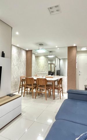 Apartamento à venda com 62m², 2 quartos e 1 vaga Apartamento à venda com 62m², 2 quartos e 1 vagaSala
