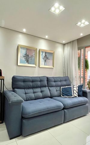 Apartamento à venda com 62m², 2 quartos e 1 vaga Apartamento à venda com 62m², 2 quartos e 1 vagaSala