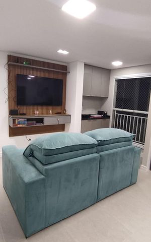 Apartamento à venda com 54m², 2 quartos e 1 vaga Apartamento à venda com 54m², 2 quartos e 1 vagaSala