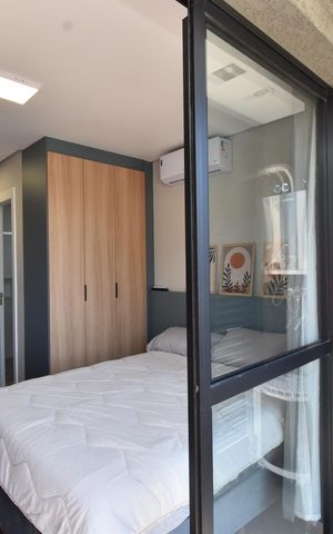 Apartamento à venda com 19m², 1 quarto e sem vagaSacada do Studio